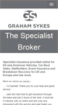 Mobile Screenshot of graham-sykes.co.uk